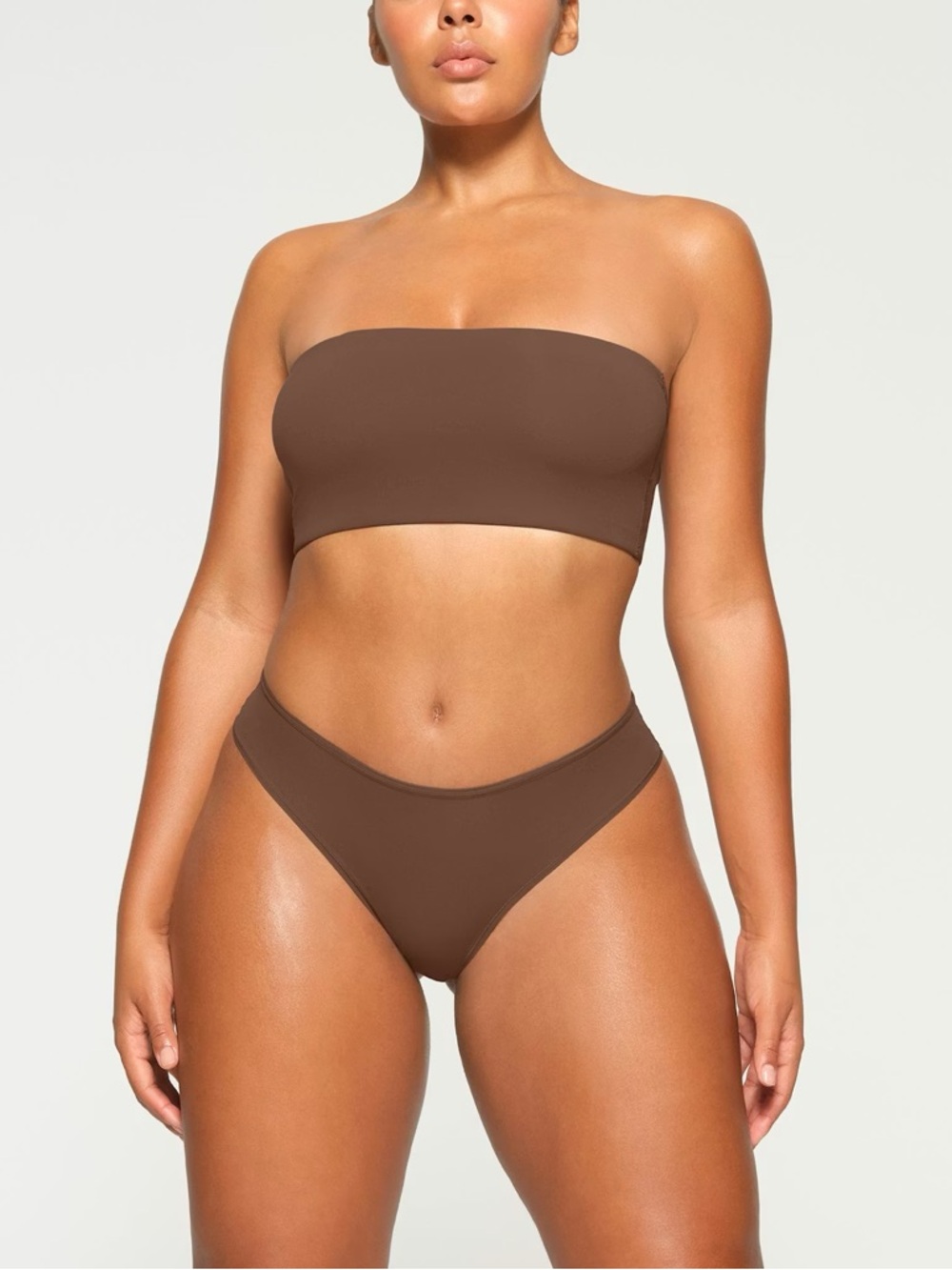 NWT Skims fits everybody bandeau oxide brown 4x
